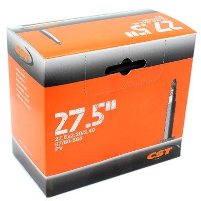 CAMARA DE AIRE BICI 27.5" x 2.20 A 2.40 CST PRESTA VP