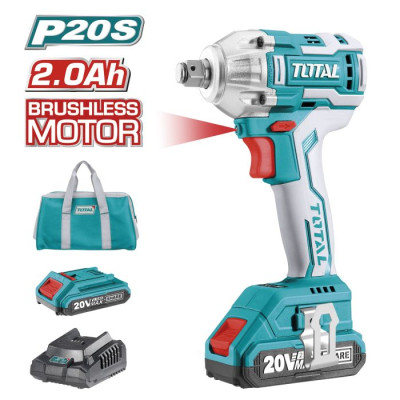 LLAVE IMPACTO TOTAL 1/2'' BRUSHLESS A BATERÍA MOD. TIWLI2001