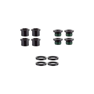 KIT TORNILLOS TRUVATIV P/MONOPLATO DE 4AGU.AC.NEG.